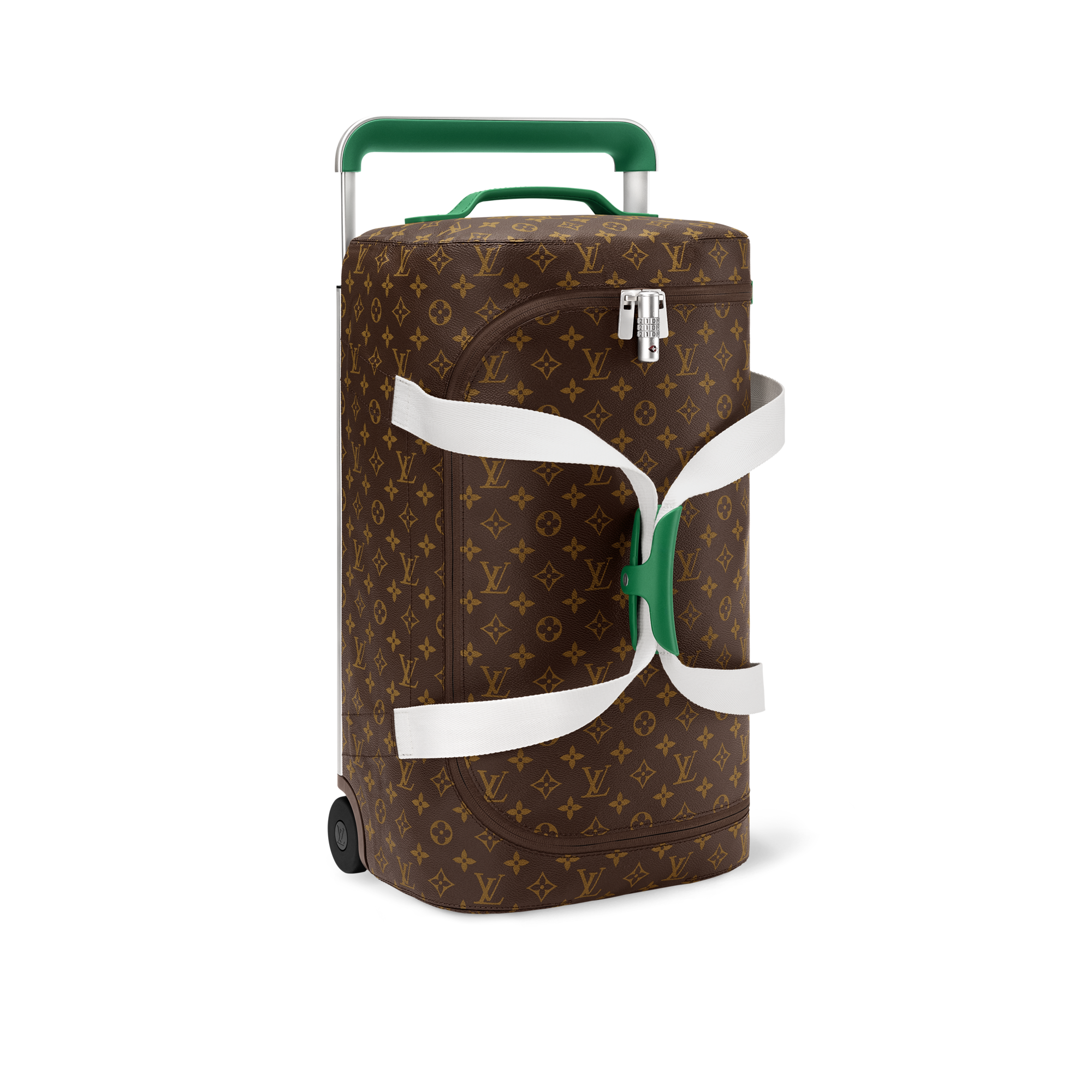 Borsone Horizon Soft Duffle 55 Tela Monogram Macassar Uomo Viaggio Valigie con Rotelle | LOUIS VUITTON (Zoom prodotto)