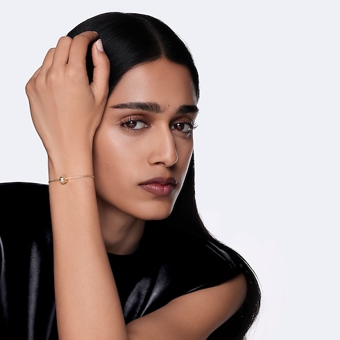 Bracciale a catenella Le Damier de Louis Vuitton, oro giallo e diamanti Gioielli Categorie Bracciali | LOUIS VUITTON (Zoom prodotto)