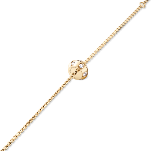 Bracciale a catenella Le Damier de Louis Vuitton, oro giallo e diamanti Gioielli Categorie Bracciali | LOUIS VUITTON (Zoom prodotto)