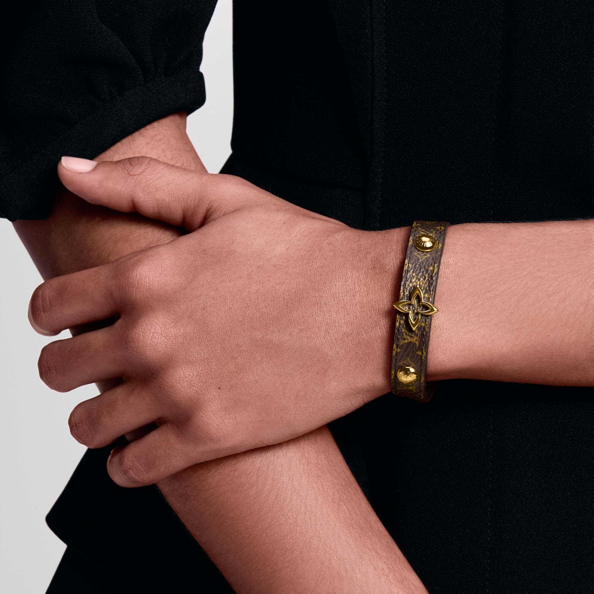Bracciale Blooming Tela Monogram Donna Accessori Bracciali in Pelle | LOUIS VUITTON (Zoom prodotto)