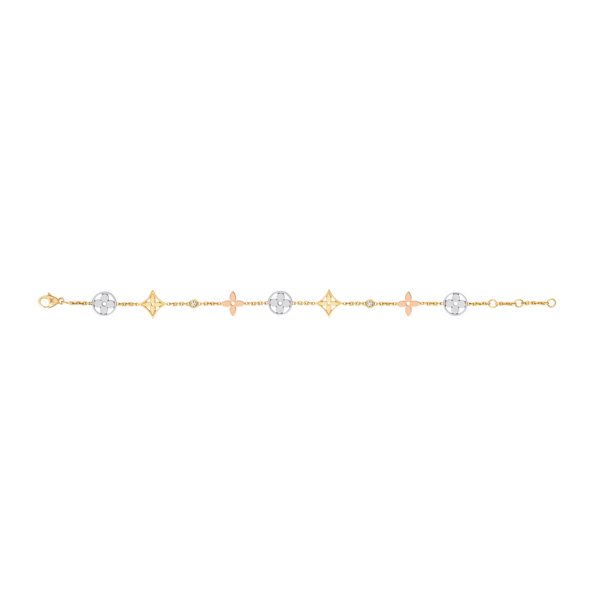 BRACCIALE BLOSSOM, 3 SFUMATURE DI ORO E DIAMANTI | LOUIS VUITTON