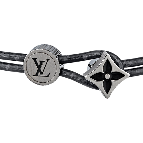 Bracciale Catch It Tela Monogram Eclipse Uomo Fashion Bijoux Tutta la Gioielleria | LOUIS VUITTON (Zoom prodotto)