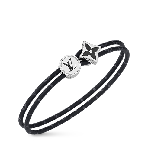 Bracciale Catch It Tela Monogram Eclipse Uomo Fashion Bijoux Tutta la Gioielleria | LOUIS VUITTON (Zoom prodotto)