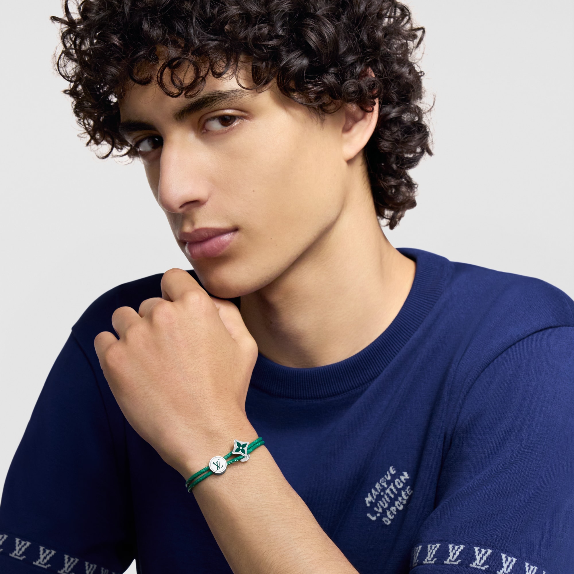 Bracciale Catch It Tela Monogram Uomo Fashion Bijoux Bracciali | LOUIS VUITTON (Zoom prodotto)