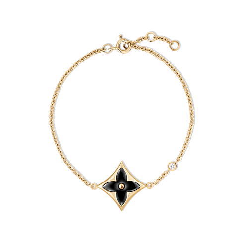 Bracciale Color Blossom Bb Star, oro giallo, onice e diamante. Gioielli Categorie Tutta la Gioielleria | LOUIS VUITTON (Zoom prodotto)