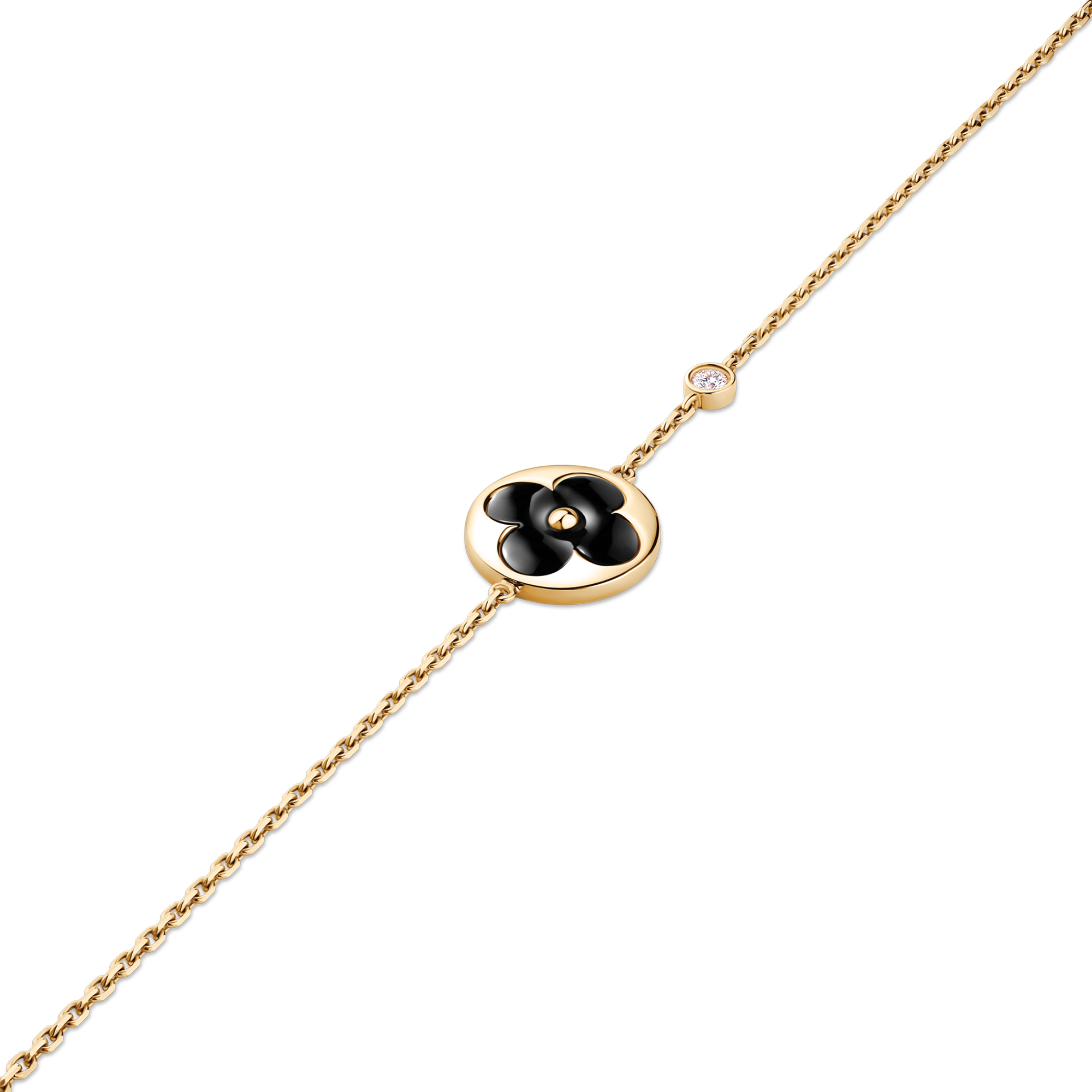 Bracciale Color Blossom BB Sun, oro giallo, onice e diamante  Gioielli Categorie Bracciali | LOUIS VUITTON (Zoom prodotto)