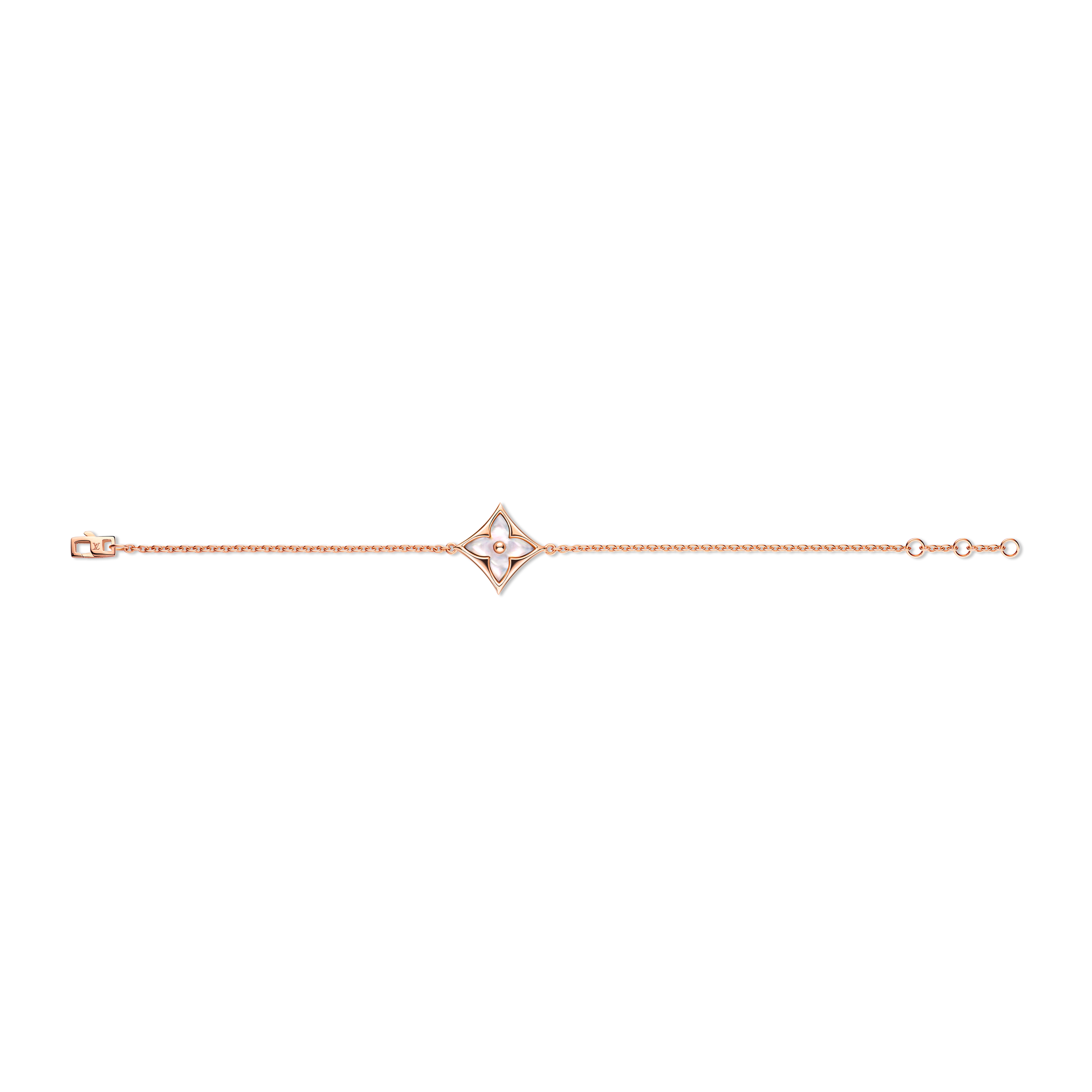 Bracciale Color Blossom Star, oro rosa e madreperla bianca  Gioielli Categorie Tutta la Gioielleria | LOUIS VUITTON (Zoom prodotto)