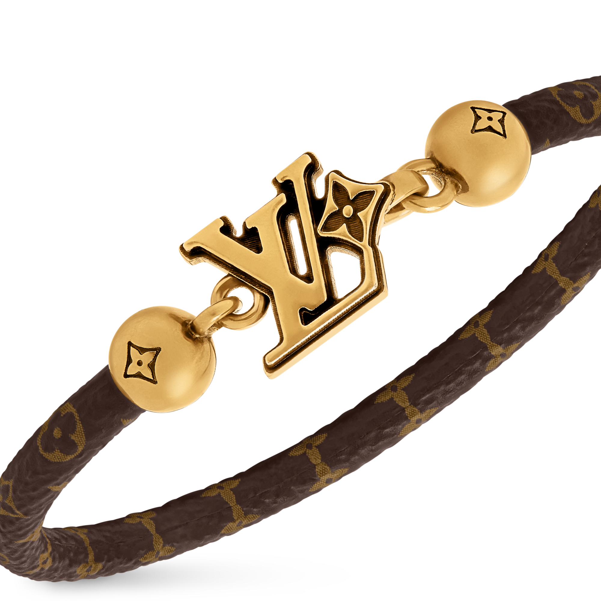 Bracciale con gancio LV Flower  Uomo Fashion Bijoux Bracciali | LOUIS VUITTON (Zoom prodotto)