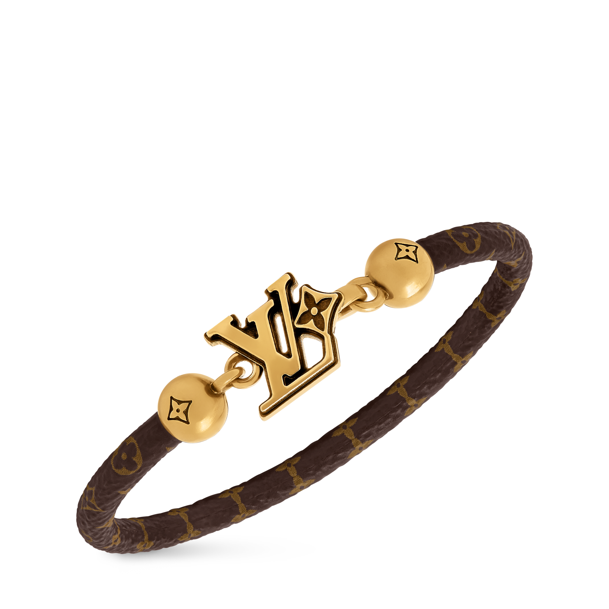 Bracciale con gancio LV Flower  Uomo Fashion Bijoux Bracciali | LOUIS VUITTON (Zoom prodotto)