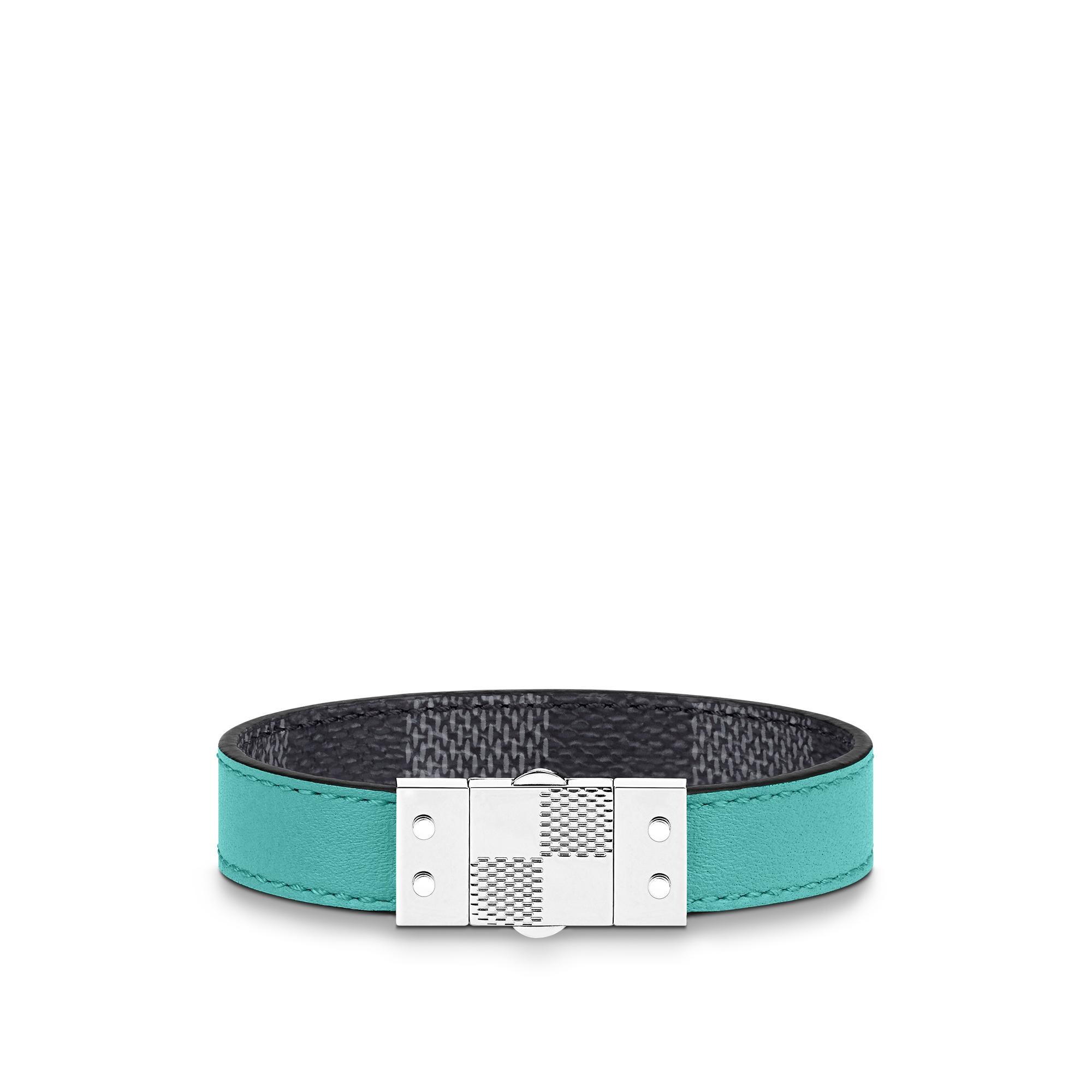 Bracciale Damier Clip 14 mm reversibile Tela Damier Graphite - Accessori | LOUIS  VUITTON
