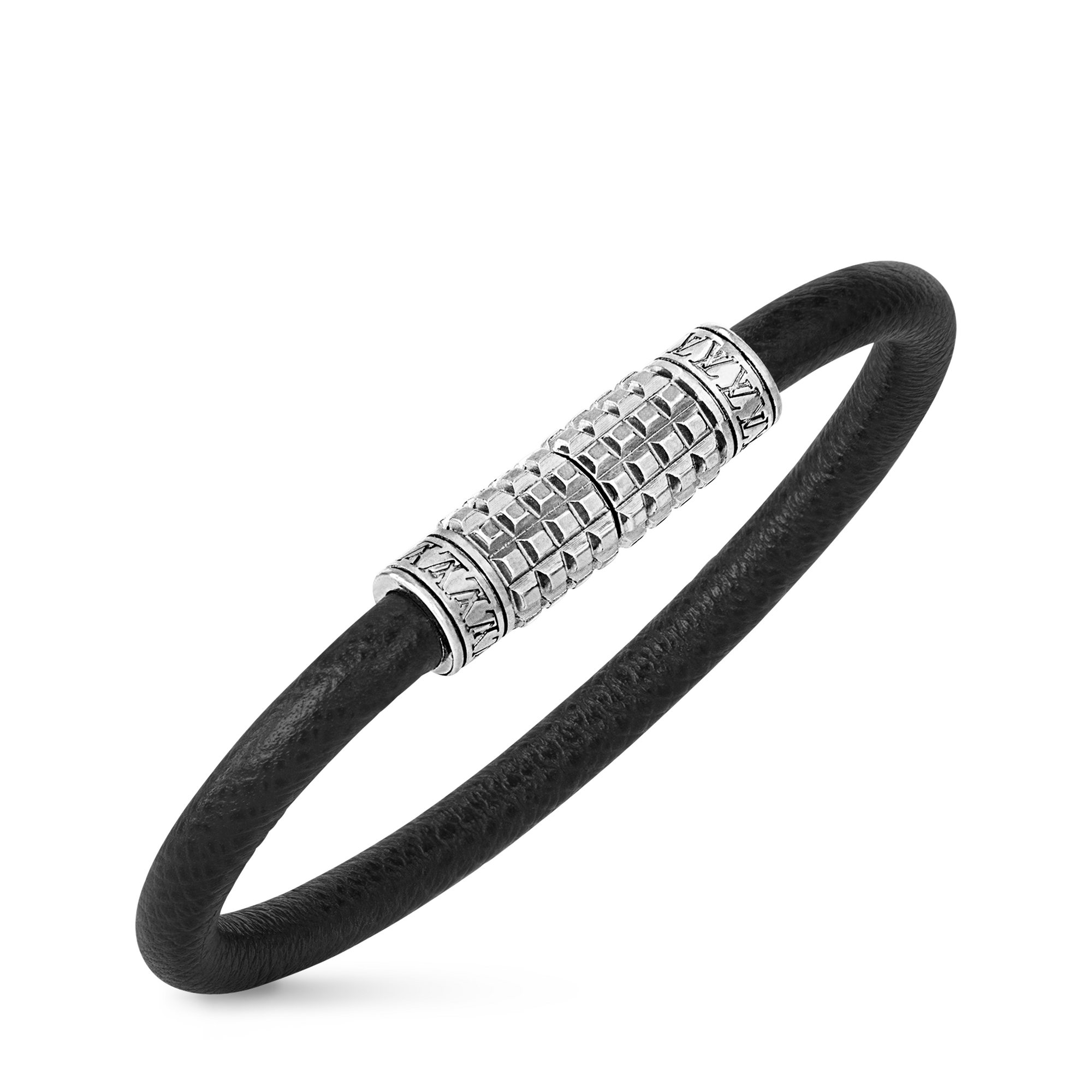 Bracciale Digit Tela Damier Graphite Uomo Fashion Bijoux Tutta la Gioielleria | LOUIS VUITTON (Zoom prodotto)