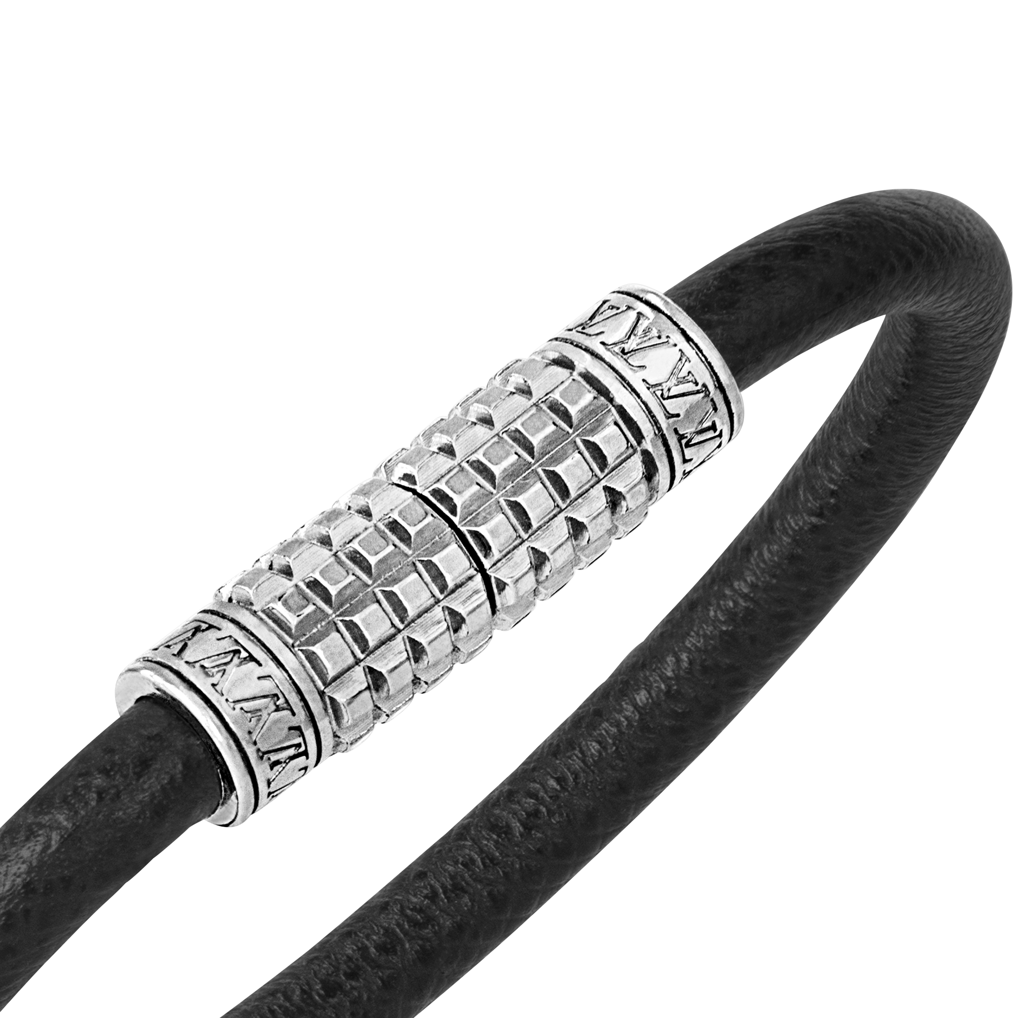 Bracciale Digit Tela Damier Graphite Uomo Fashion Bijoux Tutta la Gioielleria | LOUIS VUITTON (Zoom prodotto)