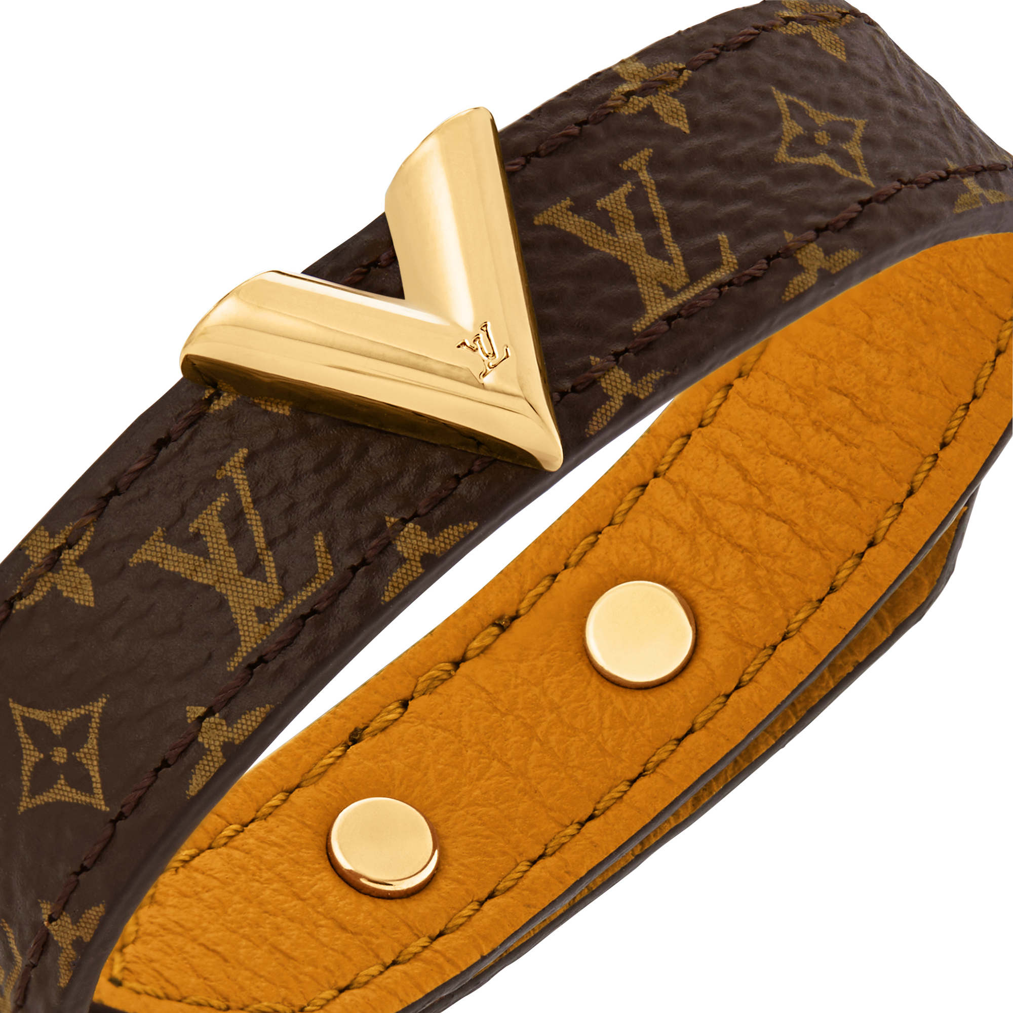 Bracciale Essential V Autres Toiles Monogram Donna Accessori Bracciali in Pelle | LOUIS VUITTON (Zoom prodotto)