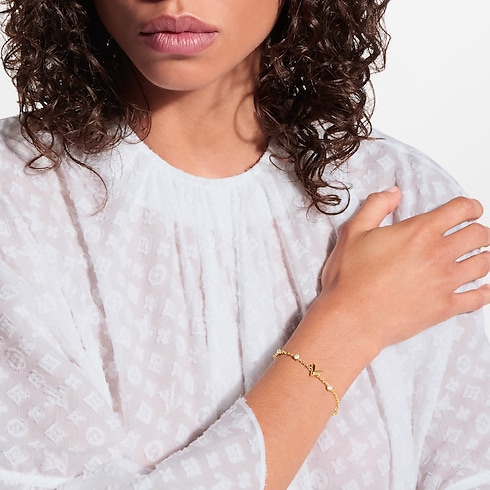 Bracciale Essential V Strass PM S00 Donna Fashion Bijoux Bracciali | LOUIS VUITTON (Zoom prodotto)