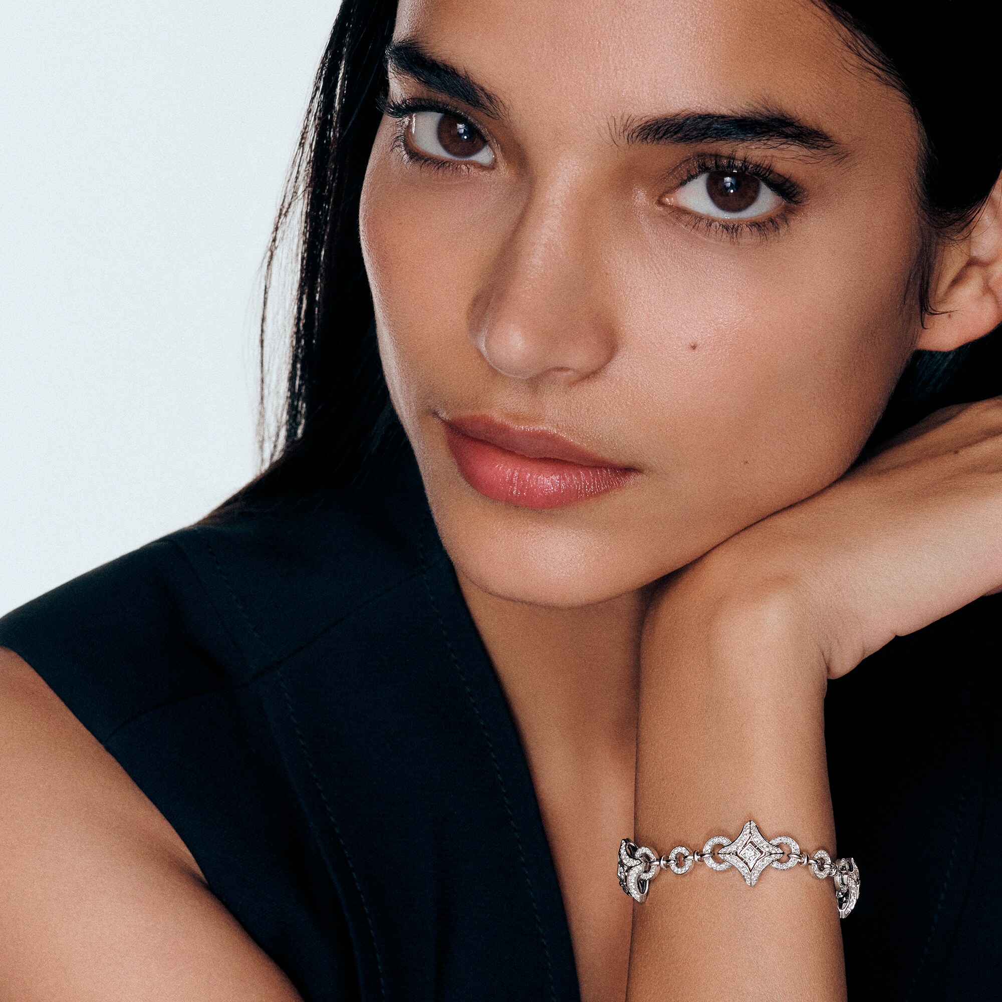 Bracciale Ever Blossom, oro bianco e diamanti  Gioielli Categorie Bracciali | LOUIS VUITTON (Zoom prodotto)