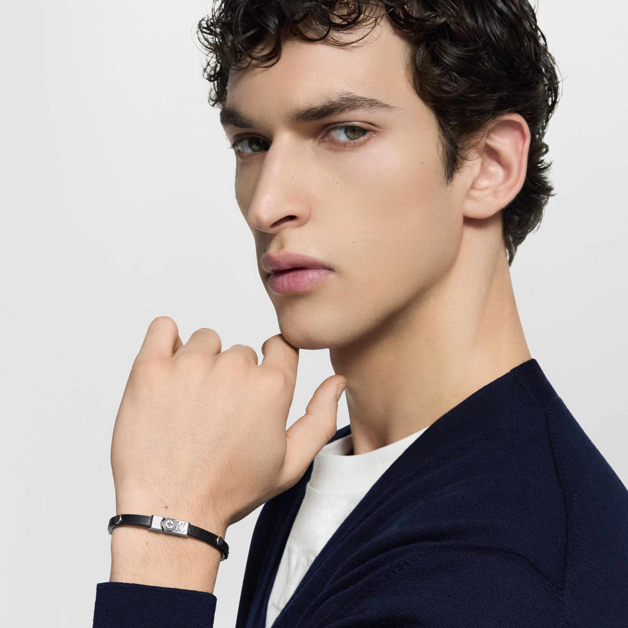 Bracciale Flower Edge Stud  Uomo Fashion Bijoux Bracciali | LOUIS VUITTON (Zoom prodotto)