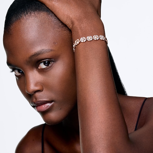Bracciale Galaxie, oro rosa e diamanti Les Extraordinaires Gioielli Bracciali | LOUIS VUITTON (Zoom prodotto)