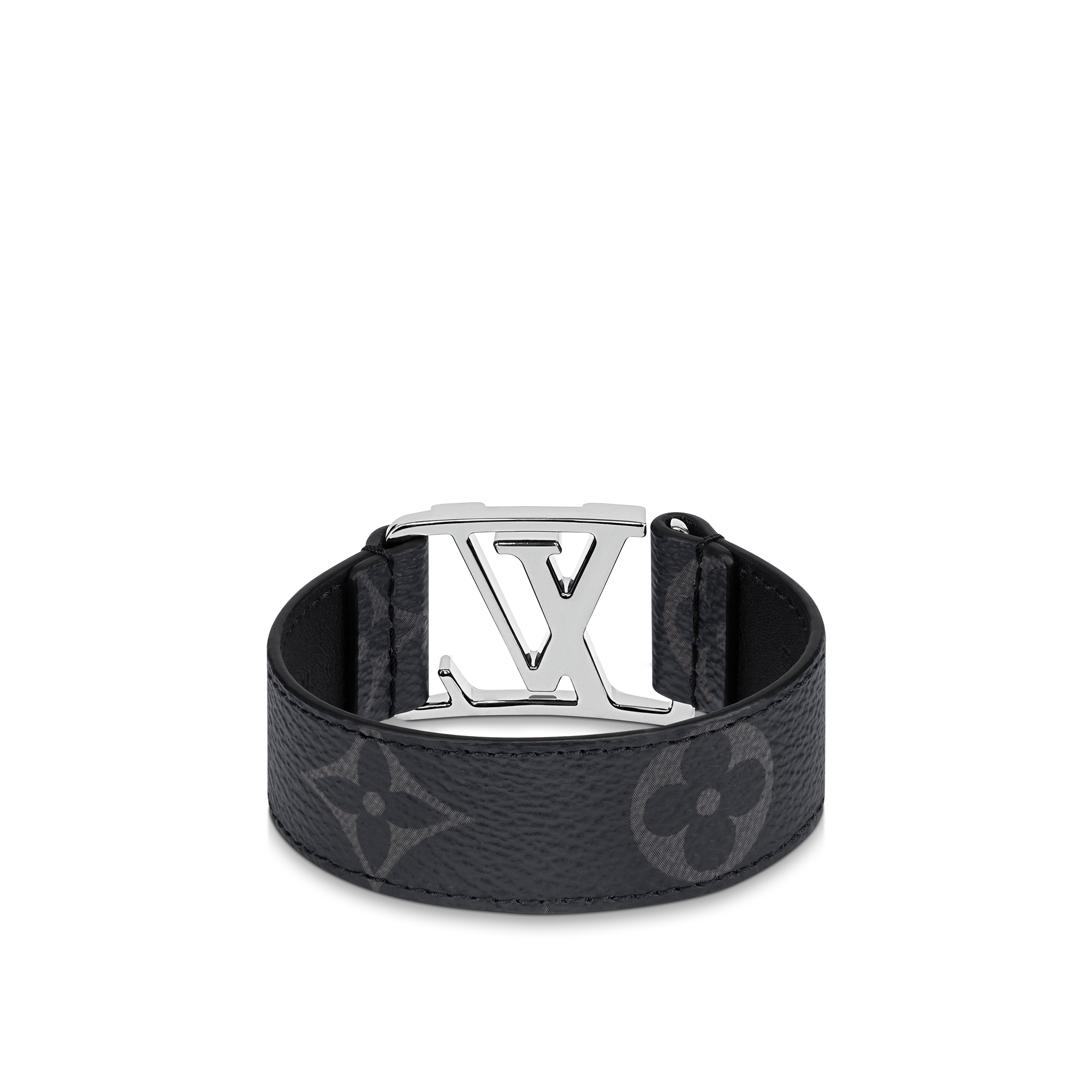Bracciale Hockenheim Tela Monogram Eclipse Uomo Fashion Bijoux Tutta la Gioielleria | LOUIS VUITTON (Zoom prodotto)
