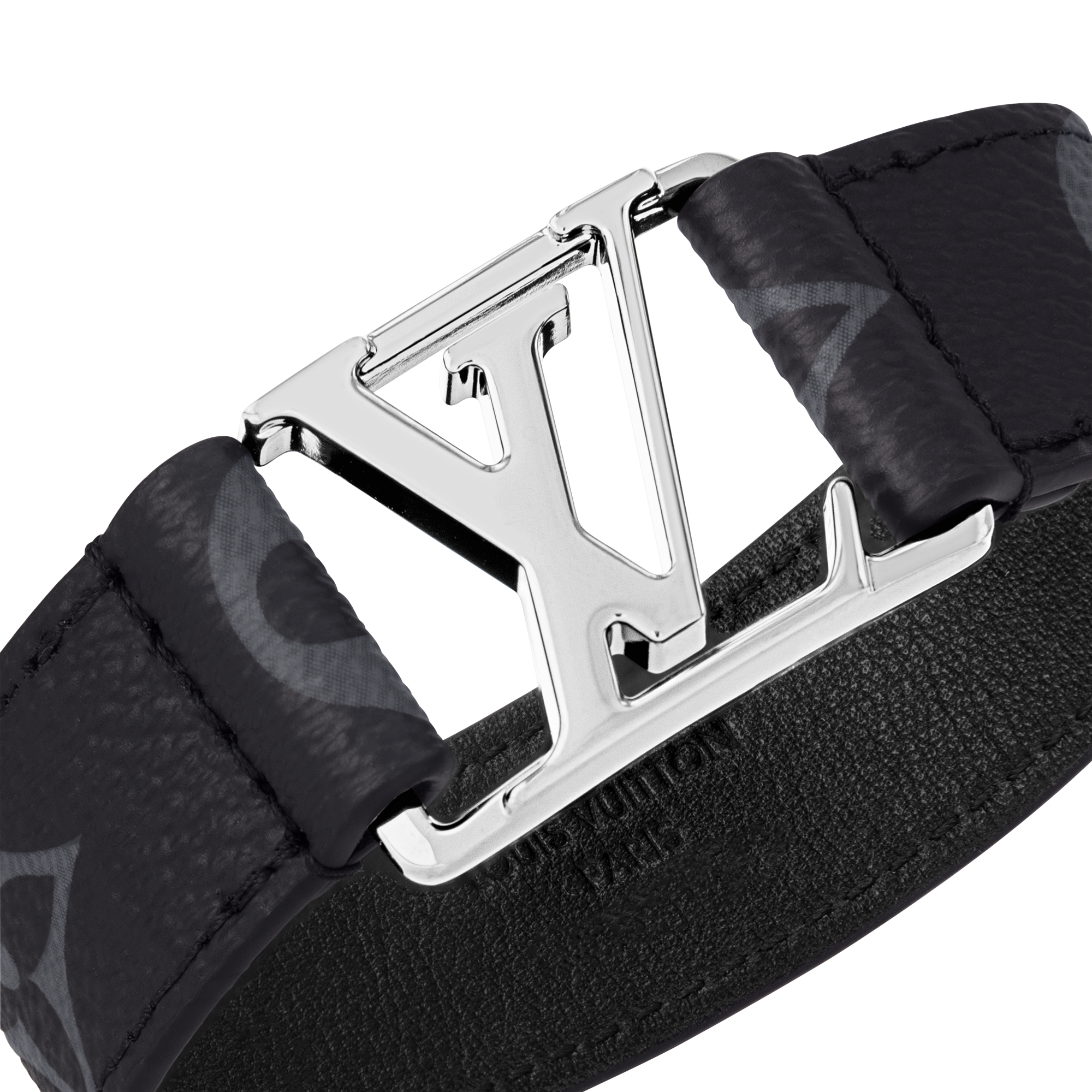 Bracciale Hockenheim Tela Monogram Eclipse Uomo Fashion Bijoux Tutta la Gioielleria | LOUIS VUITTON (Zoom prodotto)