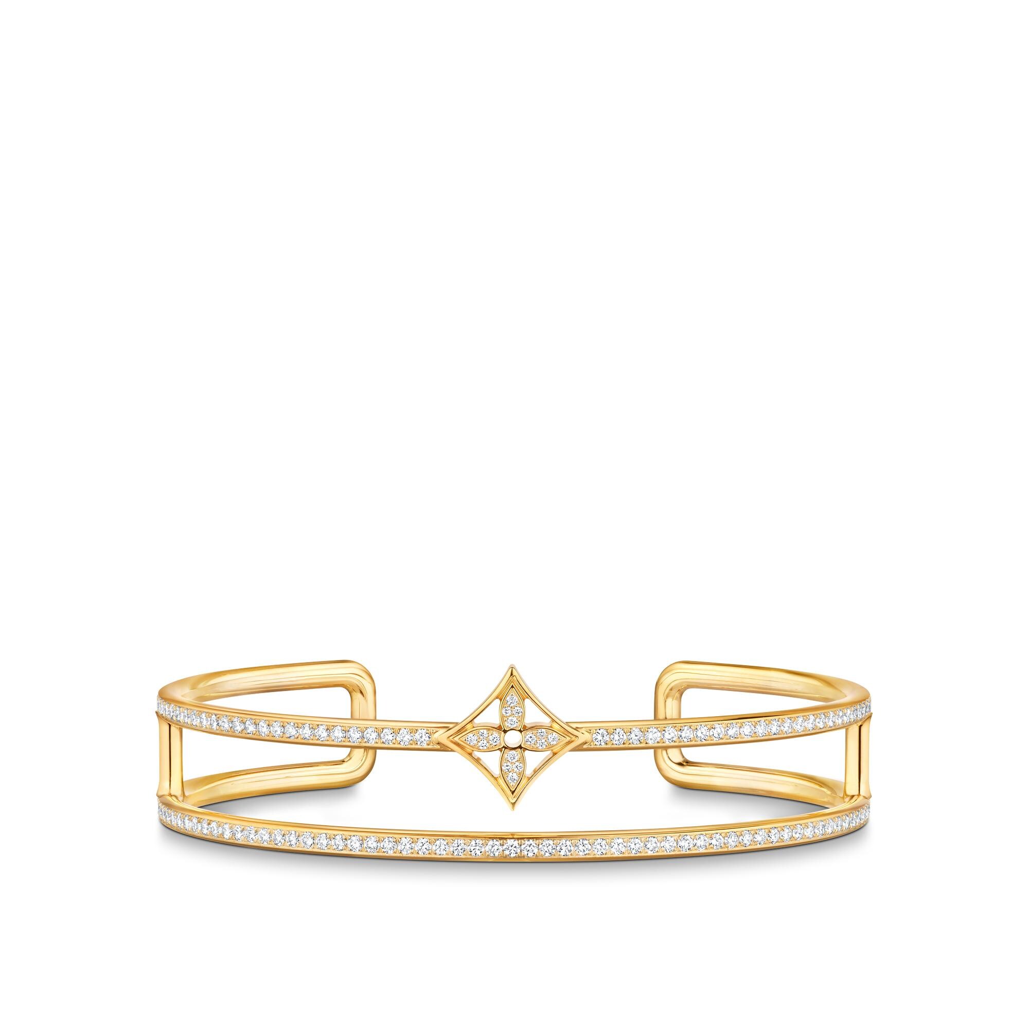 Bracciale Idylle Blossom a doppio filo, oro giallo e diamanti  Gioielli Categorie Tutta la Gioielleria | LOUIS VUITTON (Zoom prodotto)