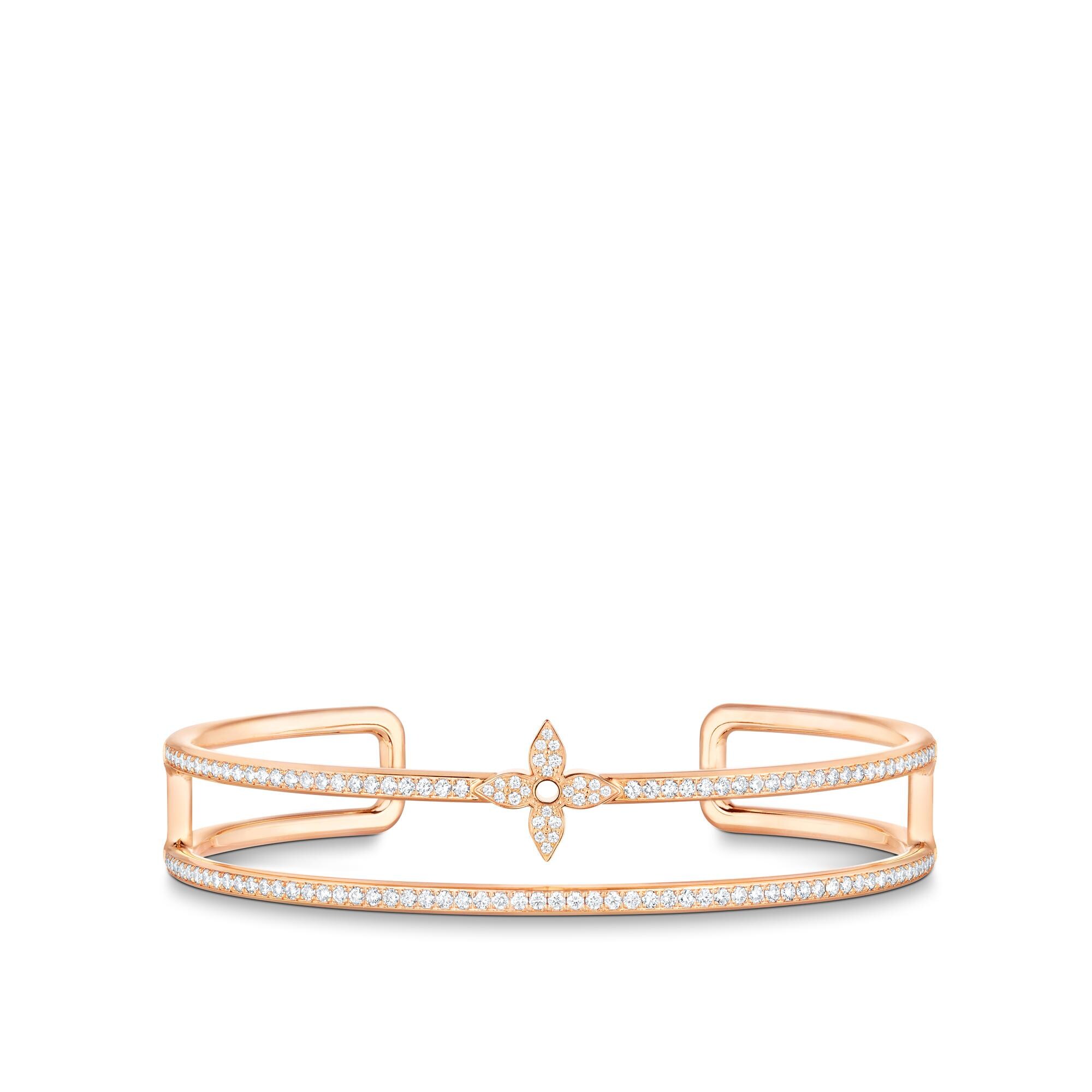 Bracciale Idylle Blossom a doppio filo, oro rosa e diamanti  Gioielli Categorie Tutta la Gioielleria | LOUIS VUITTON (Zoom prodotto)