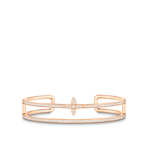 Bracciale Idylle Blossom a doppio filo, oro rosa e diamanti Gioielli Categorie Tutta la Gioielleria | LOUIS VUITTON (Zoom prodotto)