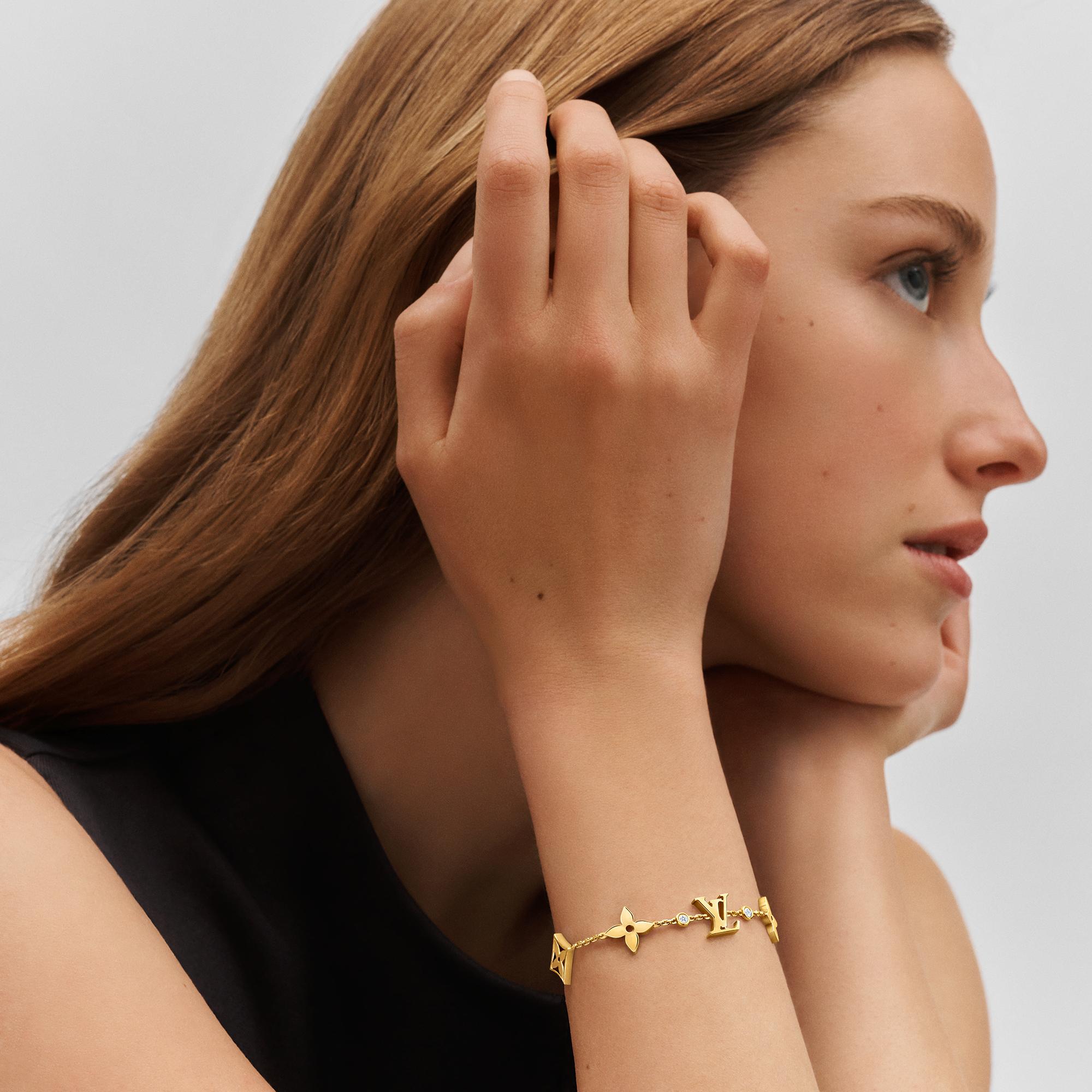 Bracciale Idylle Blossom Monogram, Oro Giallo E Diamanti  Gioielli Categorie Tutta la Gioielleria | LOUIS VUITTON (Zoom prodotto)