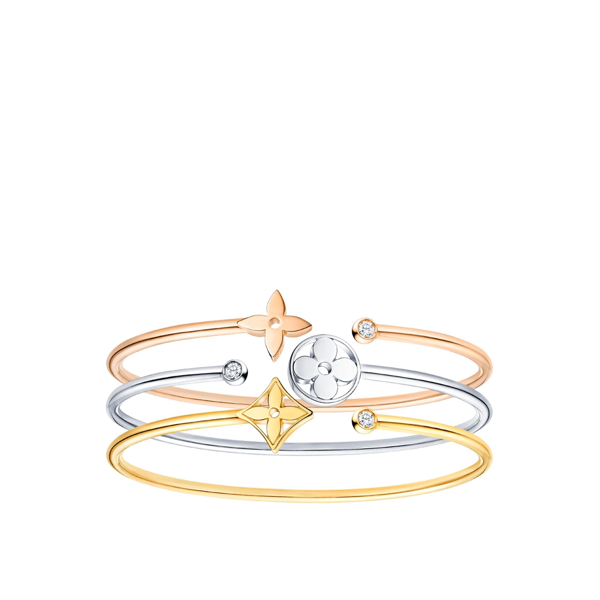 Bracciale Idylle Blossom Twist, oro giallo  Gioielli Categorie Tutta la Gioielleria | LOUIS VUITTON (Zoom prodotto)