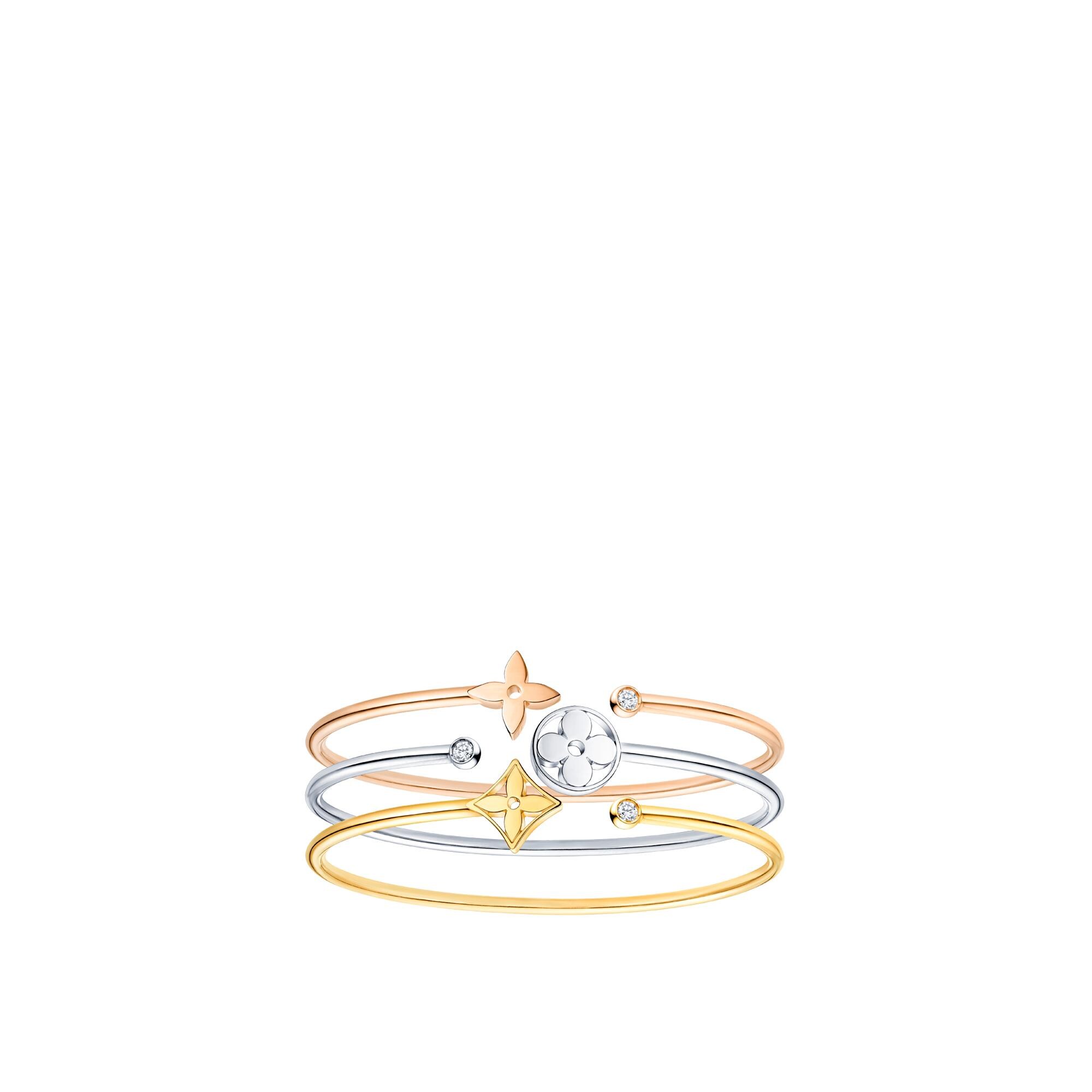 Bracciale Idylle Blossom Twist, oro giallo  Gioielli Categorie Tutta la Gioielleria | LOUIS VUITTON (Zoom prodotto)