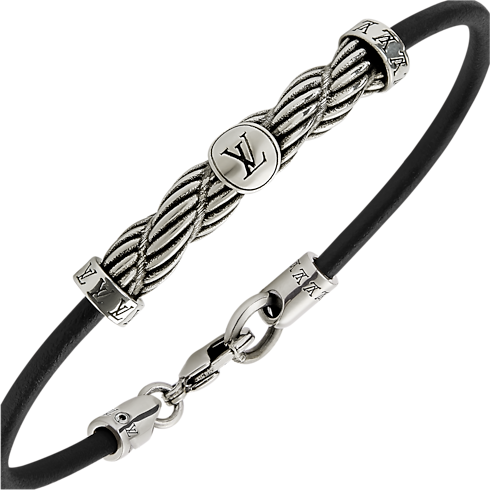 Bracciale in pelle LV Braids Altra pelle Uomo Accessori Tutti gli accessori | LOUIS VUITTON (Zoom prodotto)