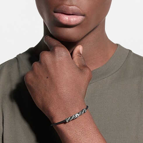 Bracciale in pelle LV Braids Altra pelle Uomo Accessori Tutti gli accessori | LOUIS VUITTON (Zoom prodotto)