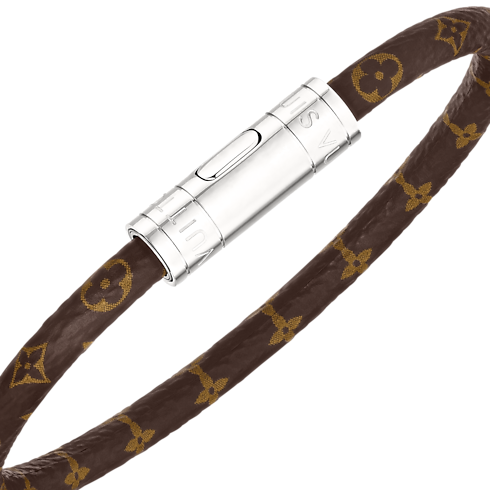 Bracciale Keep It Tela Monogram Uomo Fashion Bijoux Bracciali | LOUIS VUITTON (Zoom prodotto)