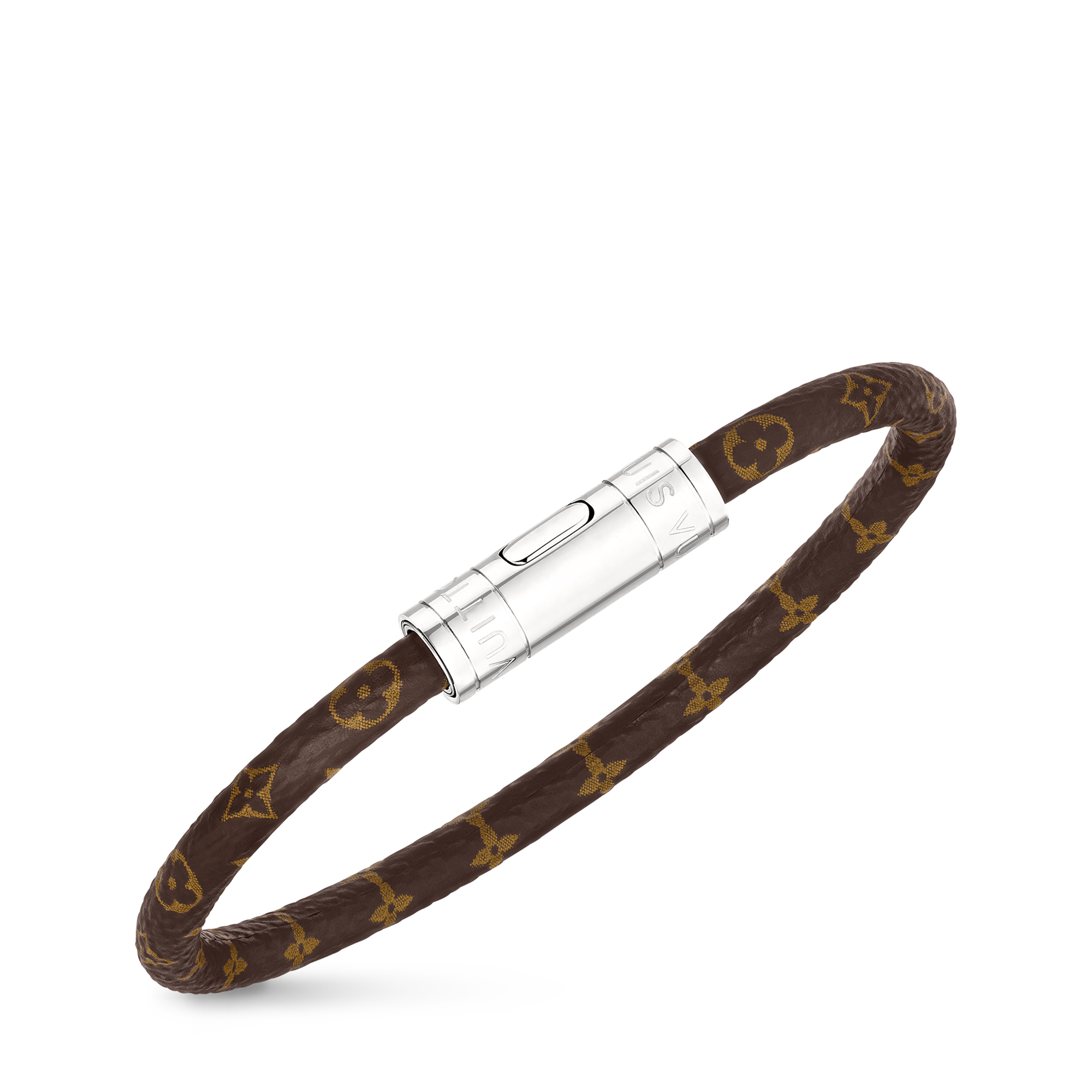 Bracciale Keep It Tela Monogram Uomo Fashion Bijoux Bracciali | LOUIS VUITTON (Zoom prodotto)