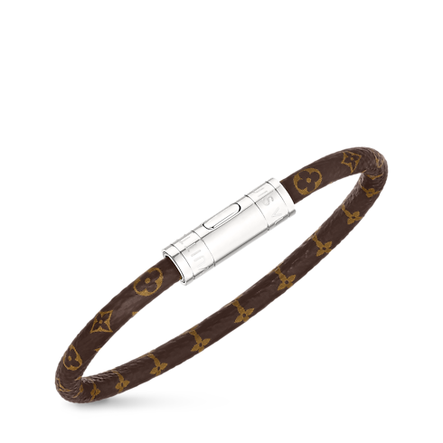 Bracciale Keep It Tela Monogram Uomo Fashion Bijoux Bracciali | LOUIS VUITTON (Zoom prodotto)