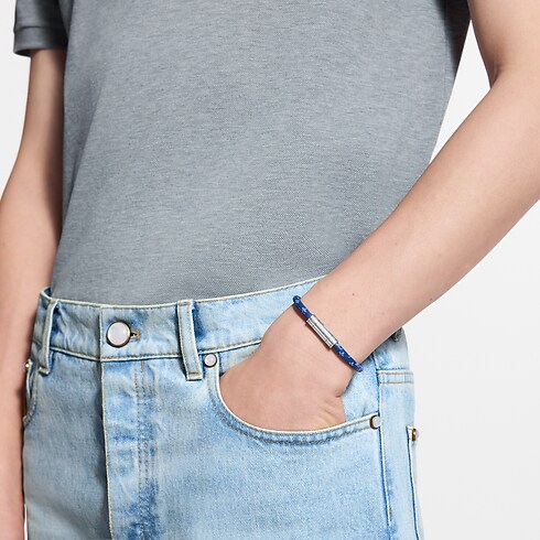 Bracciale Keep It Monogram Heritage Uomo Fashion Bijoux Bracciali | LOUIS VUITTON (Zoom prodotto)