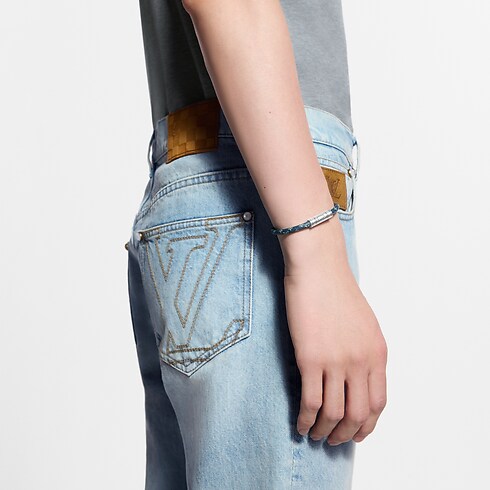 Bracciale Keep It Monogram Heritage Uomo Fashion Bijoux Bracciali | LOUIS VUITTON (Zoom prodotto)