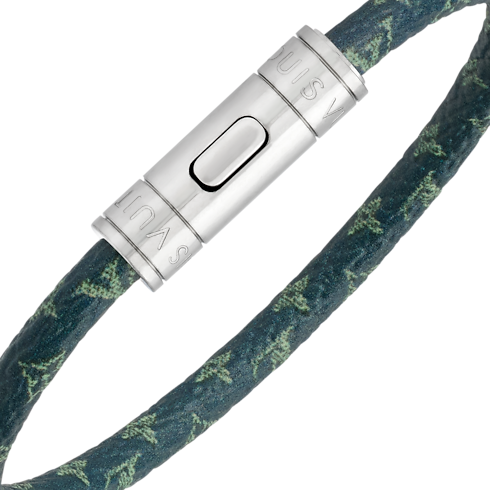 Bracciale Keep It Monogram Heritage Uomo Fashion Bijoux Bracciali | LOUIS VUITTON (Zoom prodotto)