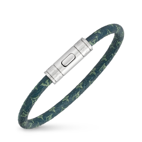 Bracciale Keep It Monogram Heritage Uomo Fashion Bijoux Bracciali | LOUIS VUITTON (Zoom prodotto)