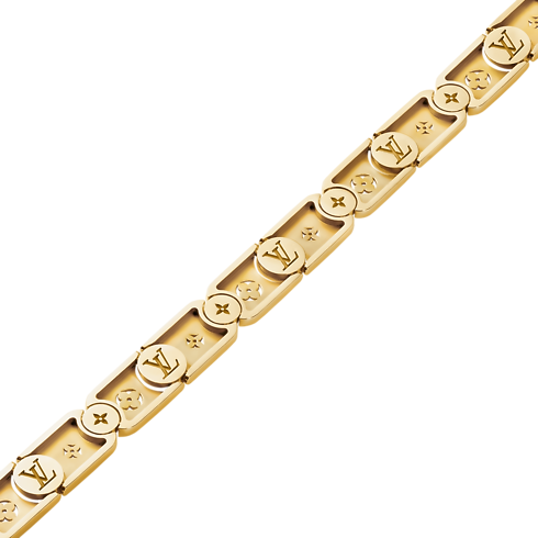 Bracciale Les Gastons Vuitton Gourmette, oro giallo Gioielli Categorie Bracciali | LOUIS VUITTON (Zoom prodotto)