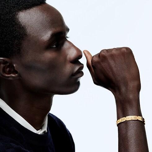 Bracciale Les Gastons Vuitton Gourmette, oro giallo Gioielli Categorie Bracciali | LOUIS VUITTON (Zoom prodotto)