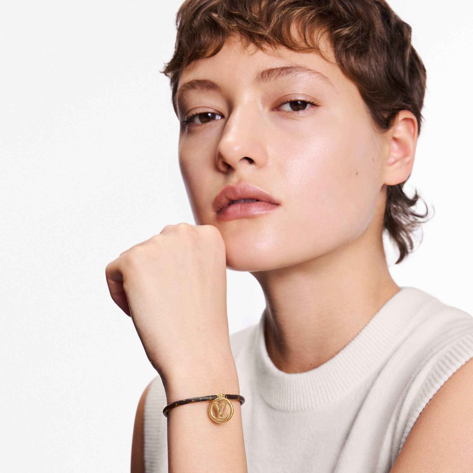 Bracciale Louise Tela Monogram Donna Fashion Bijoux Bracciali | LOUIS VUITTON (Zoom prodotto)