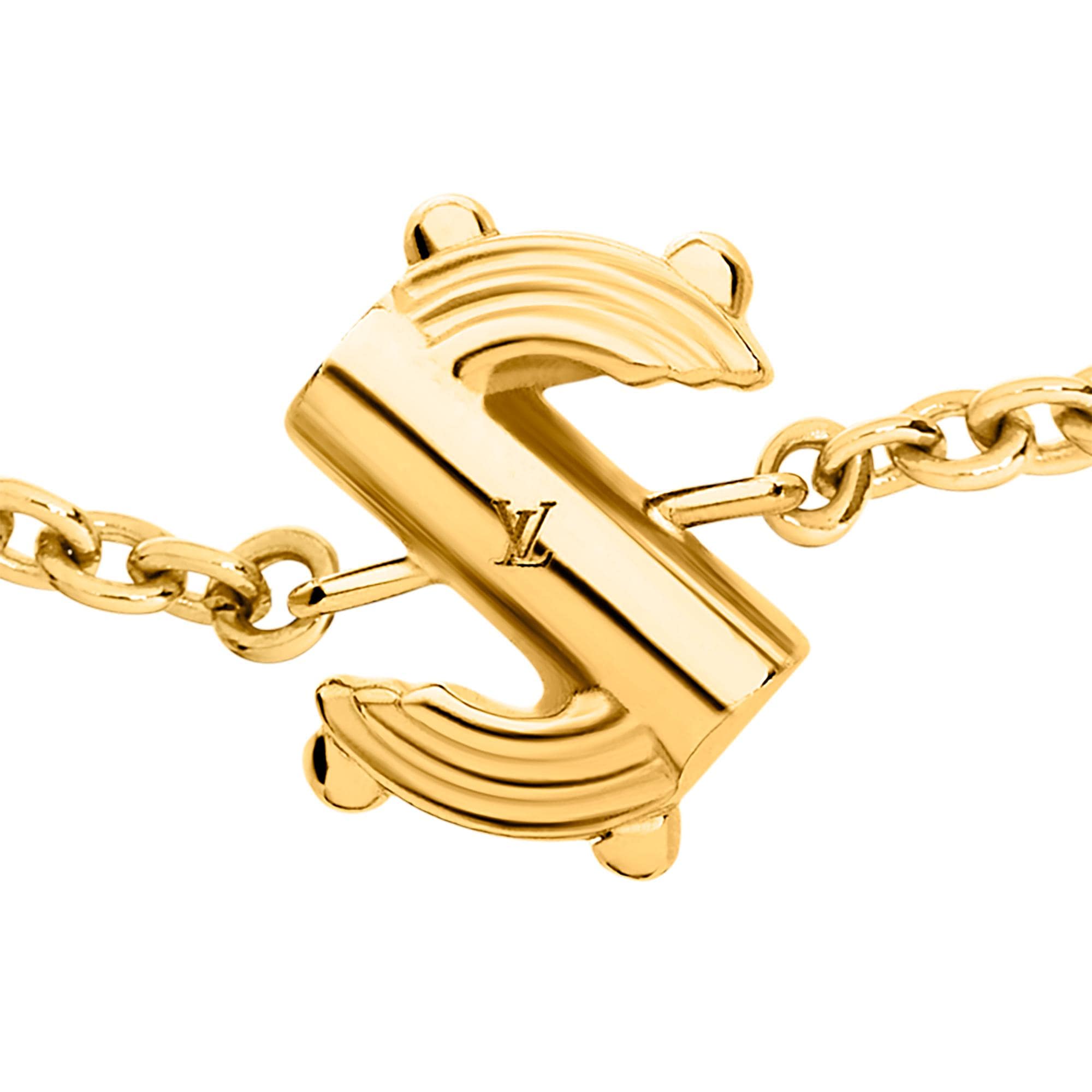 Bracciale LV & Me, lettera S S00 Donna Fashion Bijoux Tutta la collezione | LOUIS VUITTON (Zoom prodotto)