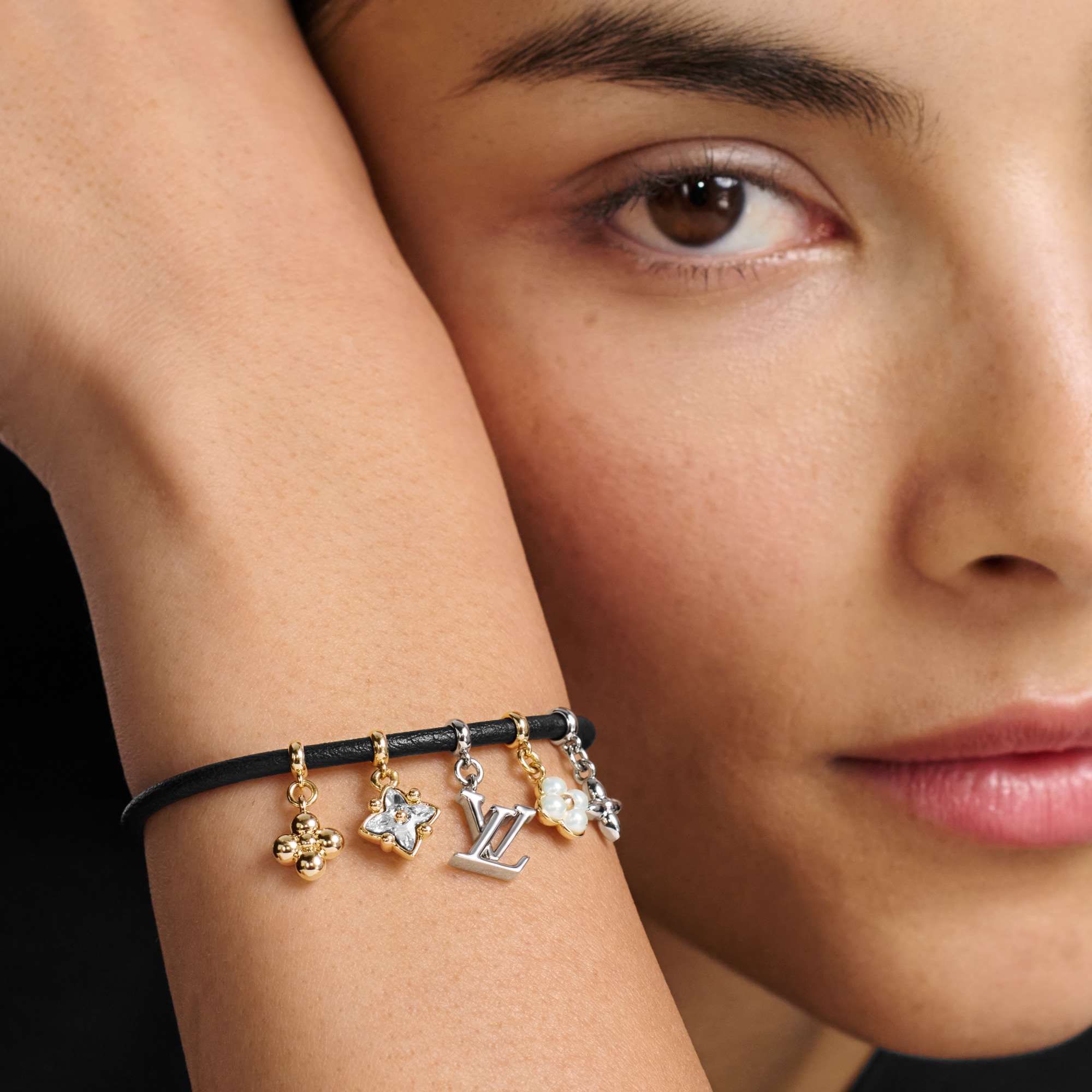 Bracciale LV Blooming Strass  Donna Fashion Bijoux Bracciali | LOUIS VUITTON (Zoom prodotto)