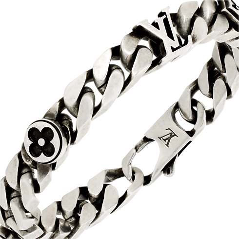 Bracciale LV City Links S00 Uomo Fashion Bijoux Bracciali | LOUIS VUITTON (Zoom prodotto)