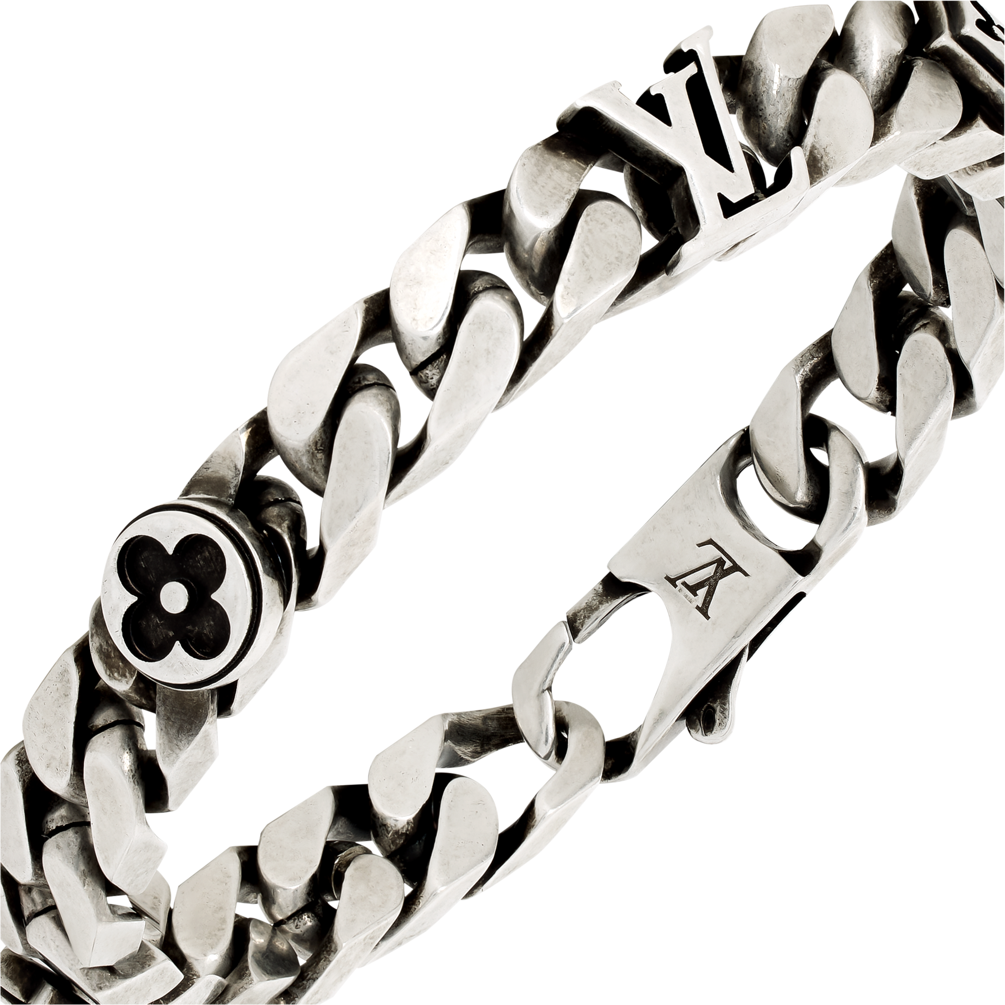 Bracciale LV City Links S00 Uomo Fashion Bijoux Bracciali | LOUIS VUITTON (Zoom prodotto)