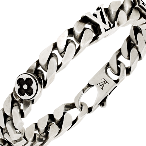 Bracciale LV City Links S00 Uomo Fashion Bijoux Bracciali | LOUIS VUITTON (Zoom prodotto)