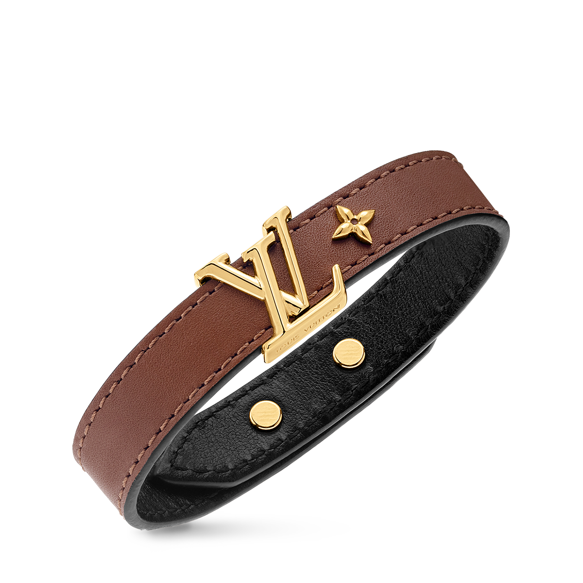 Bracciale LV Iconic Altra pelle Donna Accessori Novità | LOUIS VUITTON (Zoom prodotto)
