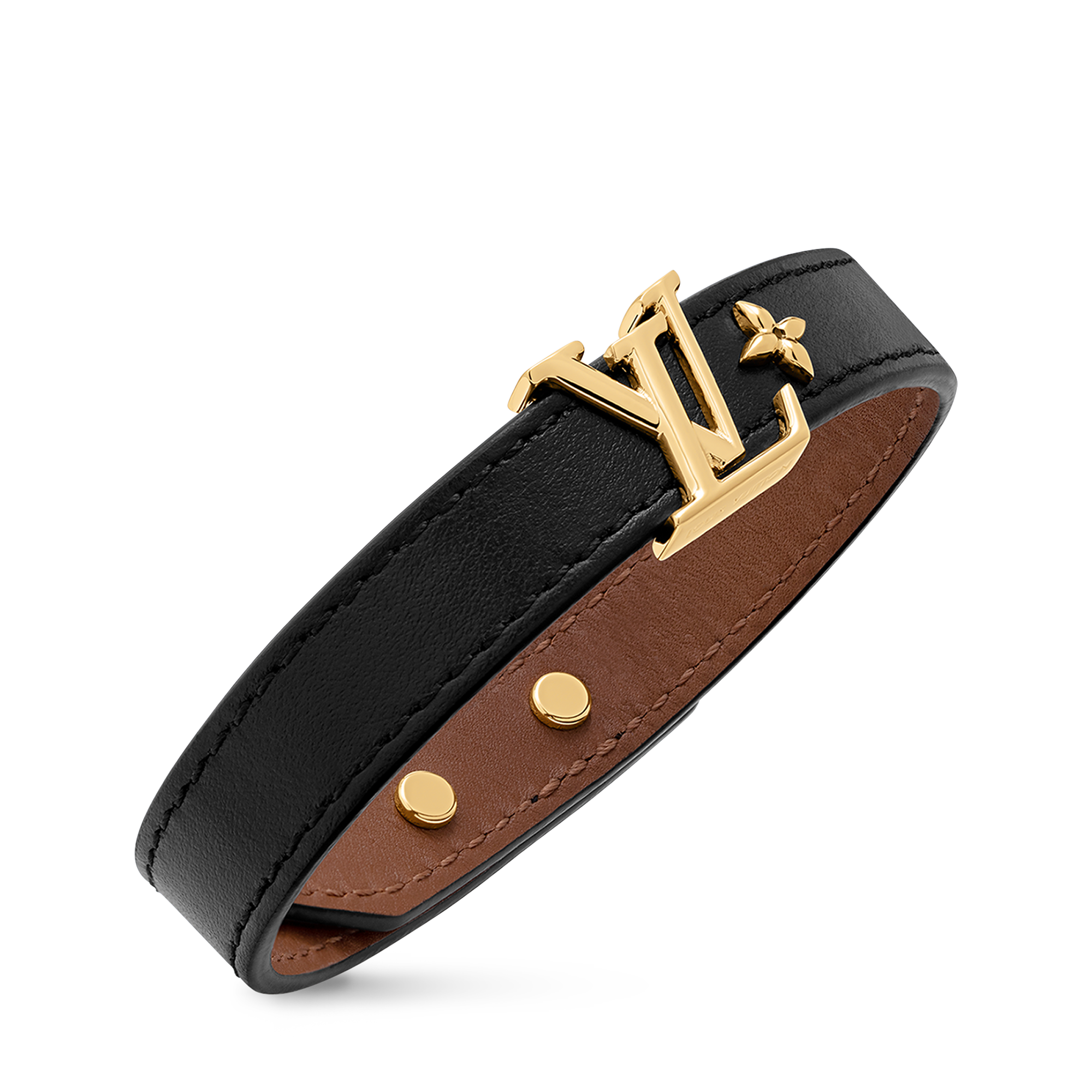 Bracciale LV Iconic Altra pelle Donna Accessori Novità | LOUIS VUITTON (Zoom prodotto)