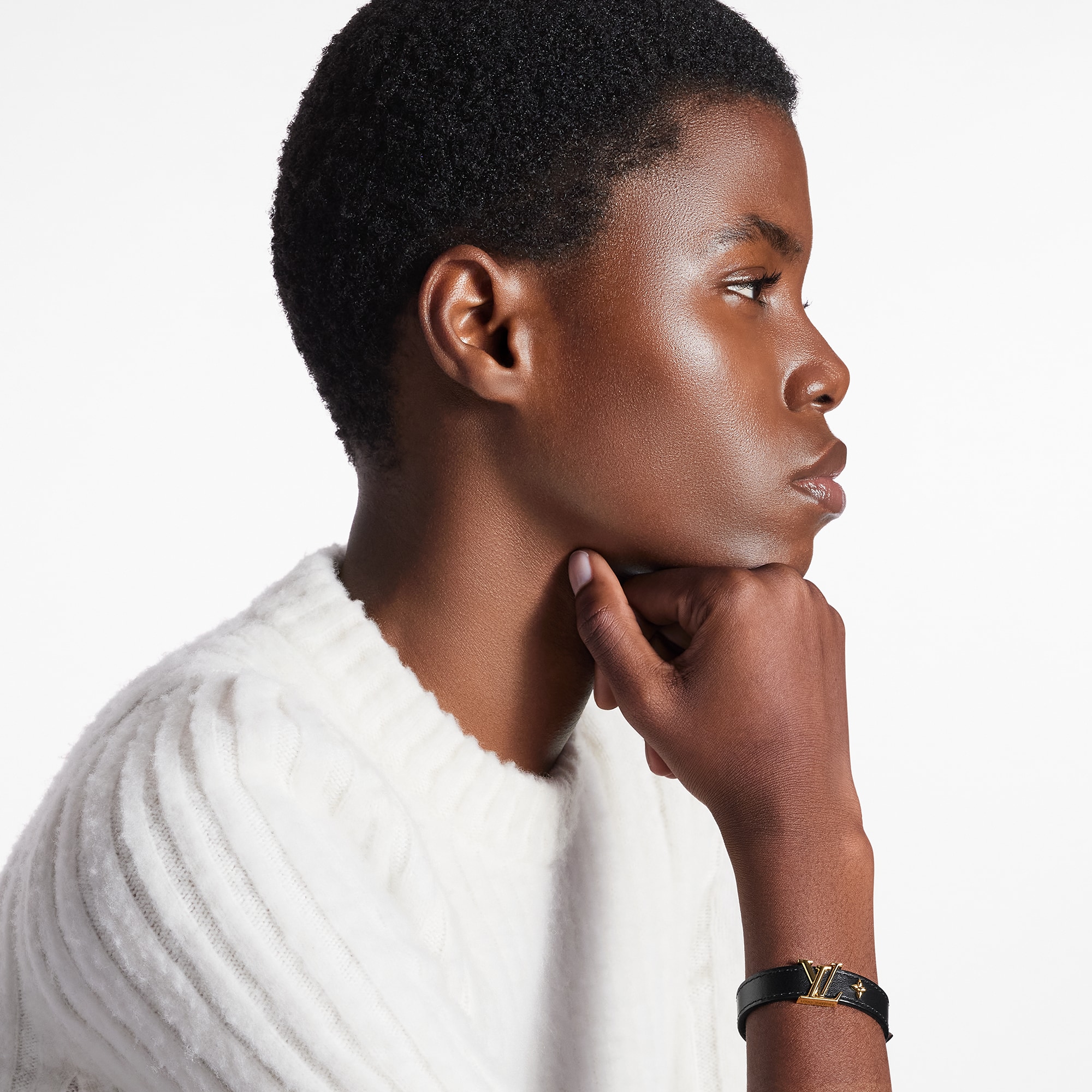 Bracciale LV Iconic Altra pelle Donna Fashion Bijoux Bracciali | LOUIS VUITTON (Zoom prodotto)