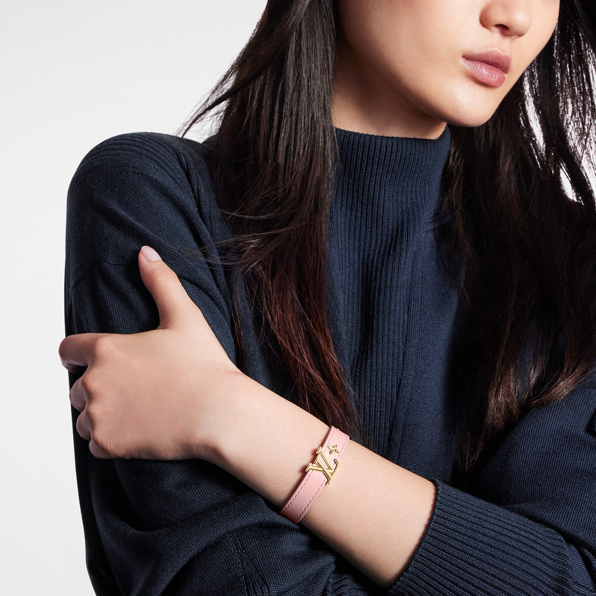 Bracciale LV Iconic Altra pelle Donna Accessori Novità | LOUIS VUITTON (Zoom prodotto)